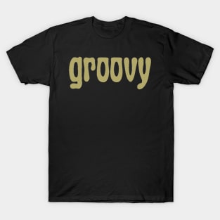 groovy - brown T-Shirt